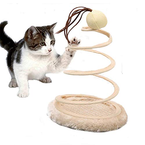 BOENTA Katzenspielzeug Maus Katzenspielzeug Set Interaktives Katzenspielzeug Interaktives Katzenspielzeug für Indoor-Katzen Katze Ballspielzeug Ball von BOENTA