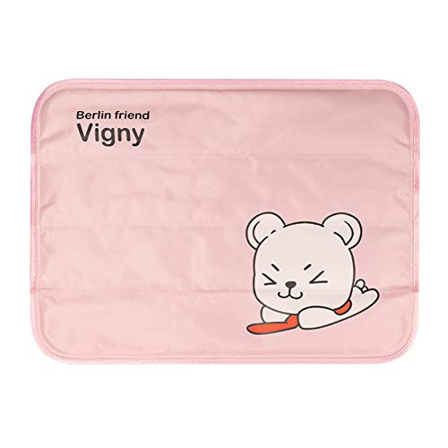 BOENTA Kühldecke Für Hunde Kühlmatte Hunde Hund Cool Mat Coole Matte für Hund Kühlkissen für Hunde Hundekühlung Kistenmatte Hund Kühlen Pad Haustier Mat pink von BOENTA