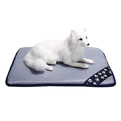 BOENTA Kühlmatte Für Katzen Hund Kühlmatte Hund Cool Mat Pet Cooling Mat Cooles Hundebett Haustier Mat Hundekühlung Trainingspads Coole Hundematte s von BOENTA