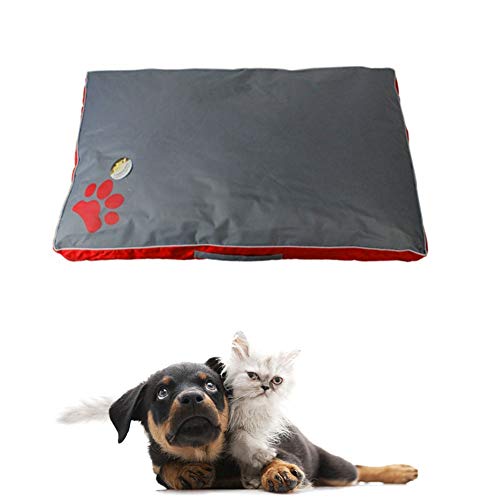 BOENTA Kuscheldecke Hund Hundedecken Waschbar Hundebett Waschbares Hundebett Hundekiste Mat Welpenbett Hundebett Zubehör Warme Hundedecke red,XL von BOENTA