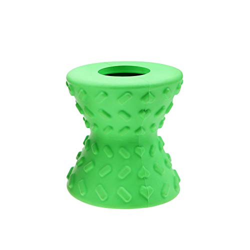 BOENTA Leckerli Ball Haustier Ball Spielzeug Hund behandeln Spielzeug Puzzle Tiernahrung Ball Dispenser Haustier Interaktiver Ball Green von BOENTA