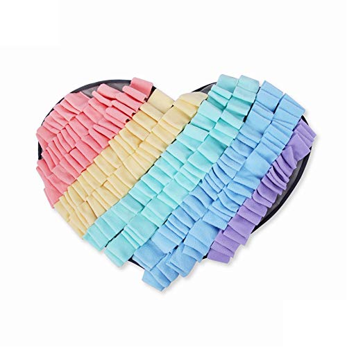 BOENTA Schnüffelteppich für Hunde Schnüffelrasen Welpentraining Snuffle Mat Schnupftabakmatte Für Welpen Hundegehirnspiele Hund Snuffle Mat Large von BOENTA