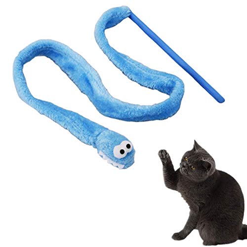 BOENTA cat Toy katzenspielzeug Katzen Angelruten Spielzeug Katzen Zauberstab Spielzeug Katzenstab Katzenfederspielzeug Katzenspielzeugstock Katzen-Teaser b von BOENTA