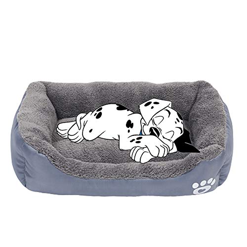 BOENTA hundebetten für mittlere Hunde hundebett waschbar Warmes Hundebett Haustierbetten Für Katzen Hund Schlafsofa Günstige Hundebetten Kleines Katzenbett Gray,XL von BOENTA