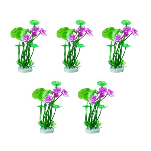 BOGEEL Zarte Aquarien, Landschaft, künstliche Pflanze, Lotus, Terrarium, Landschaft, Garnelen, Lotus, Statue, Aquarien, Lebensraum-Dekorationen BOGEEL Zarte Aquarien, Landschaft, künstliche Pflanze, Lotus, Terrarium, Landschaft, Garnelen, Lotus, Statue, Aquarien, Lebensraum-Dekorationen von BOGEEL