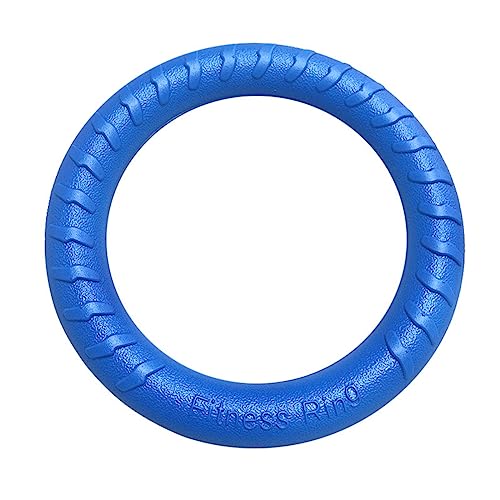 Hundespielzeug, Fliegende Scheiben für Haustiere, Hundetrainingsring, Puller-beständiges Spielzeug für Hunde, schwimmendes Welpen-Bissring-Spielzeug, interaktive Haustierartikel(6,29cm) von BOHHO