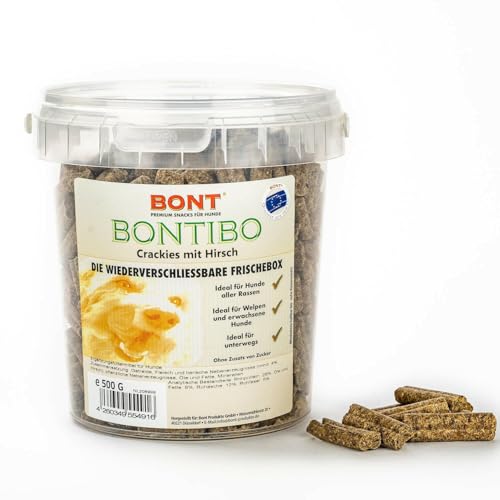 Bontibo Crackies Hirsch Vitaminen + Mineralien 500g von BONT