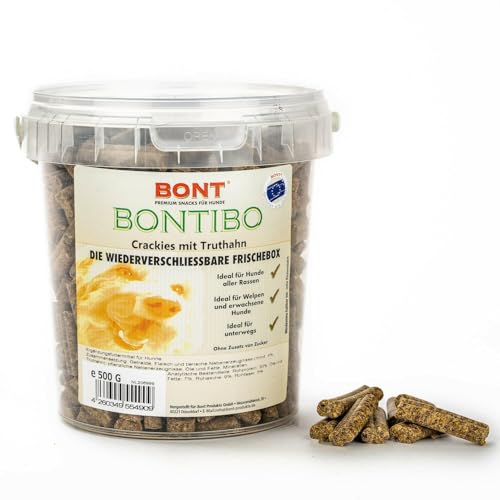 Bontibo Crackies Truthahn Vitaminen + Mineralien 500g von BONT