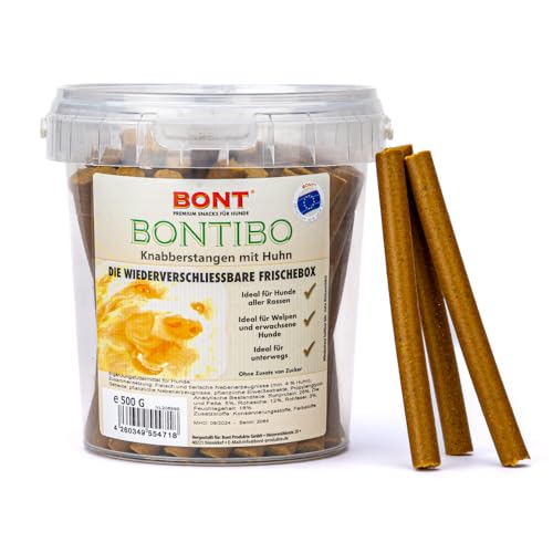 Bontibo Knab-Stangen Huhn 500g von BONT