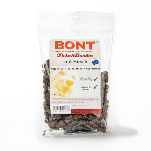 Fleisch-Bonties Hirsch 150g von BONT