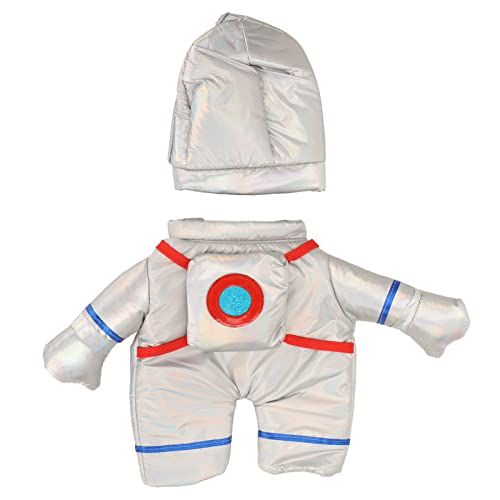 BORDSTRACT Halloween-Astronauten-Kostüm zum täglichen Tragen, silbernes Weltraumkleid für Haustiere, Kleiner Hund, süßes, lustiges, stilvolles, lockeres Haustier, lässige, leicht (XL) von BORDSTRACT