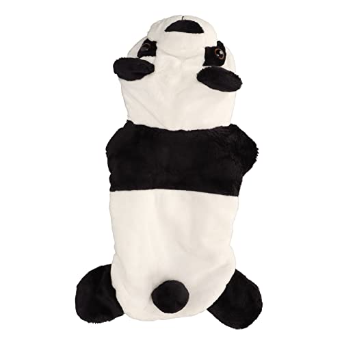 BORDSTRACT Halloween-Welpen-Panda-Hoodie, Cosplay-Kostüme, Katzen-Outfits, Anti-Sonnenbrand-Warmhaltung, süßes Herbst-Winter-Kleidungskostüm, Panda-Kostüme (M) von BORDSTRACT