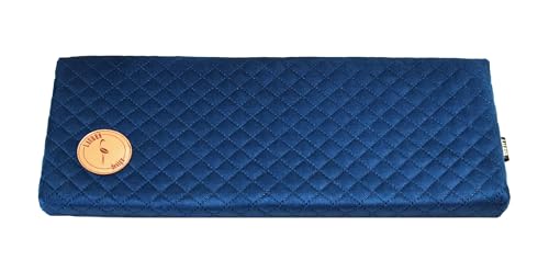 Prime Katzen Fensterliege Für Katzen, Fensterbank mit Einer Rutschfesten Rückseite, Katzenbett Fensterbank 50cm x 20cm Europäischen Union hergestellt (Dunkelblau Diamant, 50 x 20 x 3 cm) von BORN2REST