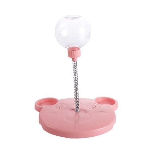 BOSENIYU Pet Toy Treat Dispenser, Interactive Puzzle Pet Slow Feeder, Feeder for Cats and Small Dogs for Hunting Chasing and Exercise.(Pink) von BOSENIYU