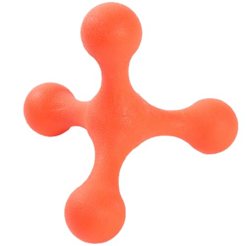 BOSREROY Sturdy Fun Triangle Chew Toy Silicone for Dogs, Interactive Puppy Bite Toy Soft Cute Teeth Toy Dog Funny Sturdy von BOSREROY