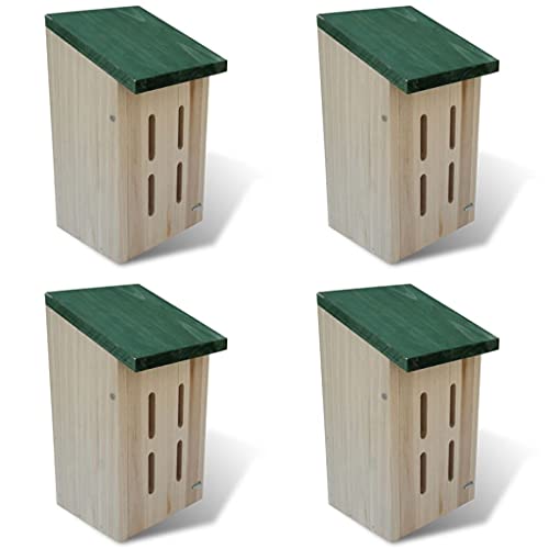 Home & Garden - Schmetterlingshaus 14 x 15 x 22 cm - 4er Set - Möbel Wahl von BOWEKAM