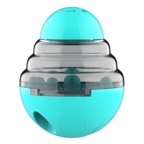 BOWTONG Pet Food Tumbler Dog Food Toy Ball Interactive Toy Plastic Dog Food Leak Dispenser Treat X9i1 Food Feeder Interessantes Futter von BOWTONG