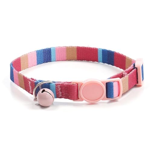 Bunt bedrucktes Halsband für Welpen, verstellbares Halsband, Geschirr, niedliches Muster, Haustier mit Hund, Haustier, Z6c2 von BOWTONG