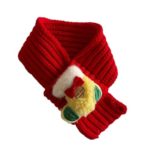 Weihnachtlicher Strickschal, niedlicher Schal, Haustier-Halstuch, Haustier-Winter-Accessoire, Welpen-Kostüm von BOWTONG