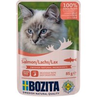 BOZITA Häppchen in Gelee 12x85g Lachs von BOZITA