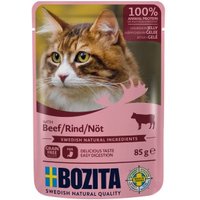 BOZITA Häppchen in Gelee 12x85g Rind von BOZITA