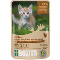 BOZITA Kitten Häppchen 12x85g Hühnchen von BOZITA