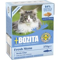 BOZITA Nassfutter Katze Sterilised Häppchen in Gelee mit Huhn & Rind 6x370 g von BOZITA