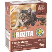 BOZITA Nassfutter Katze Sterilised Häppchen in Sauce mit Saibling 6x370 g von BOZITA