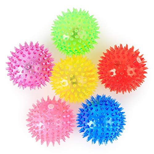 BOduShang Ball Hund Langlebiger Spielzeug Hund Robuster Hunde Spielzeug Interaktives Hundespielzeug Ball for MittelgroßE Hunde GroßE Und Kleine Hunde 6.5cm von BOduShang