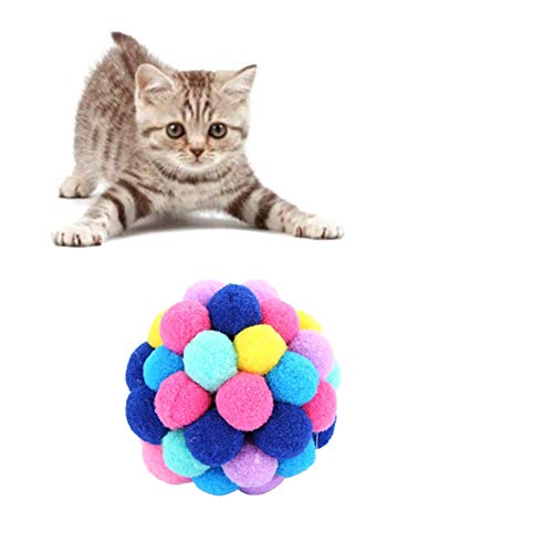 BOduShang Katzen Spielzeug Interaktives Spielzeug Katze Lustiges Cat Toys Niedlich Katzen Spielsachen for Kätzchen Und Katzen Haustiere Katzenübungen 6cm von BOduShang