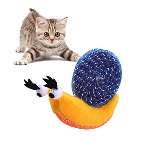 BOduShang Katzen Spielzeug Simulation Spielzeug Katze Interaktives Cat Toys Lustiges Katzen Spielsachen Niedlich Kitten Spielzeug for Kätzchen Und Katzen Katzenübungen oprange von BOduShang