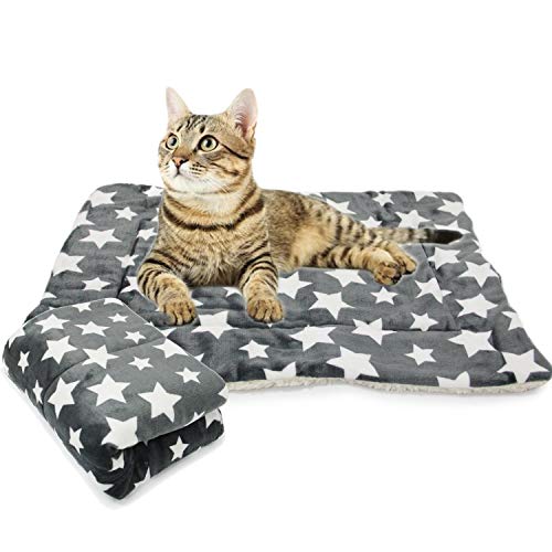 BPS Blanket Tragbares Bett für Hunde Katzen Matratze Sofakissen Haustiere Weiche Größen S / M / L zur Auswahl Zufälliger Farbe (S, 50 x 70 cm Pet Blanket) BPS-1657 von BPS(R)