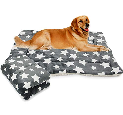 BPS Blanket Tragbares Bett für Hunde Katzen Matratze Sofakissen Haustiere Weiche Größen S/M/L zur Auswahl Zufälliger Farbe L: 120 x 70 cm von BPS(R)