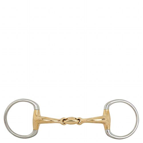 BR Double Jointed Eggbutt Snaffle Soft Contact 14 mm von BR