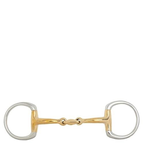 BR Double Jointed Eggbutt Snaffle Soft Contact 14 mm von BR