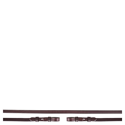 BR Kandarenzügel aus Leder, Farbe:schwarz/silber, Groesse:Full von BR
