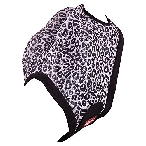 Premiere Fliegenmaske/Haube Ohren Animal Print (Pony, Leopard) von BR