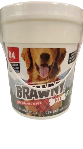 Brawny Feuchte Reinigungstücher für Haustiere von BRAWNY