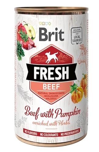 BRIT Fresh Kalbfleisch, Kürbis, 6 x 400 g von BRIT