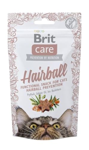 Vafo Praha s.r.o. BRIT Care Cat Snack 50 g Hairball / 12 von Brit Care