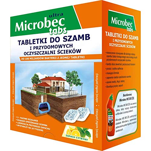 04862 Bros Microbec tabletky do žump, septikov a ČOV 20g von Bros