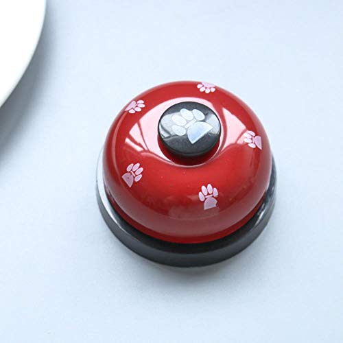 BSDIHRIWEJFHSIE 1Pc Pet Toy Training namens Dinner Small Bell Footprint Ring Katzenspielzeug für Pet Call Pet-Produkte Cat Interactive Treat Toy-B, China von BSDIHRIWEJFHSIE