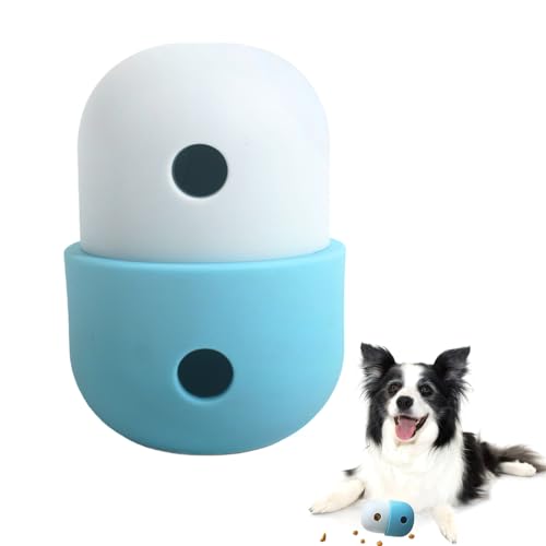 BSISUERM Dog Treat Dispensing Interactive Toy for Small Medium Dogs Durable Dog Chew Toy Multifunctional Pet Puzzle Toy Ball Puppy Enrichment Toy for Indoor Entertainment Outdoor Training Exercise von BSISUERM