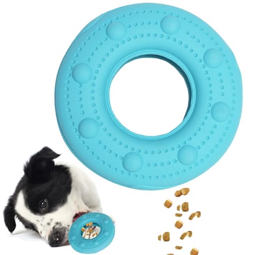 BSISUERM Interaktives Spielzeug für Hunde, Rollball, Haustier-Puzzle-Spielzeug, Welpenanreicherung, Jagdspielzeug für kleine, mittelgroße Hunde, Zahnen, Kautraining von BSISUERM