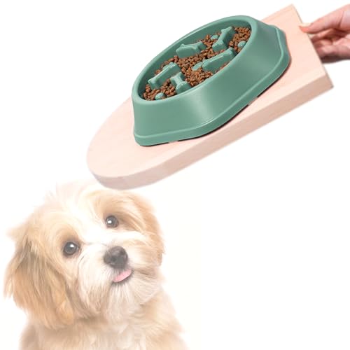 BSITSSS Antischlingnapf Hunde, Anti Schling Napf Hund, Non-Slip Schlingnapf Hunde, Labyrinthartig Slow Feeder Hund, Anti Schling Napf Hund Groß, Anti Gulping fressnapf Hund, Anti Gulping Dog Bowl von BSITSSS