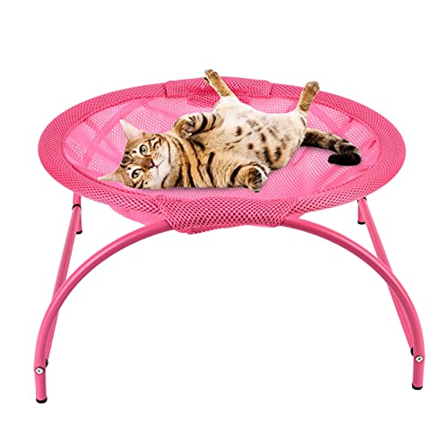 BSTCAR Katze Hängematte Katze Bett Hund Hängematte Bett atmungsaktiv Haustier hängenden Bett Haus Katze Bett Hängematte Indoor Outdoor (Rosa) von BSTCAR