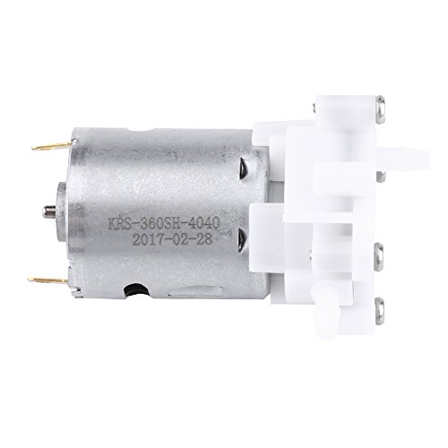 Motor 5×3×3 DC 3–12 V Selbstansaugende Zahnradpumpe Aquarium-Wasserpumpwerkzeug mit RS-360SH-Motor von BSTCAR