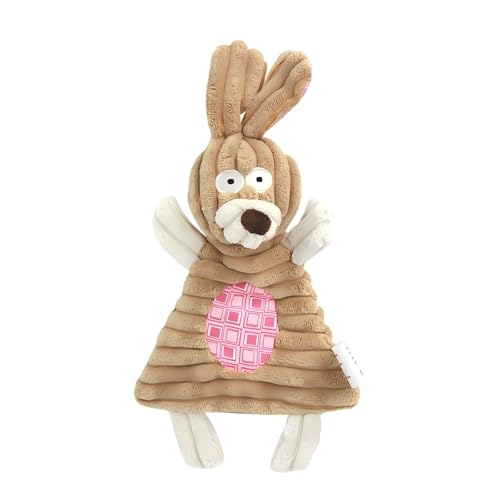 BT Bear Quietschendes Hundespielzeug, interaktives Kauspielzeug für Hunde mit Knisterpapier für kleine, mittelgroße Hunde, Kaninchen von BT Bear