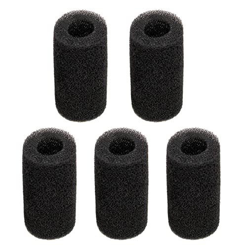 BTGHPI 5 x Vorfilter-Schaumstoff-Schwammrolle, Aquariumfilter, Ansaugabdeckung für Aquarien, Aquarien, Schwarz, Vorfilter-Zubehör von BTGHPI