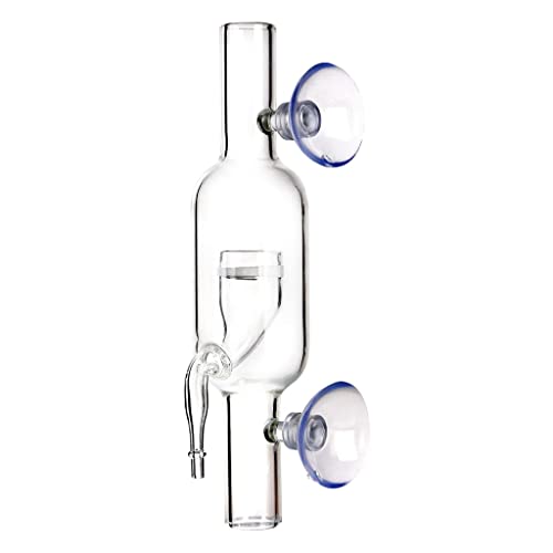 BTGHPI Glas Inline CO2-Diffusor Mit Saugnäpfen Für Aquarium Bepflanzt Für Klares Glas 2 Größen Aquarium Versorgungszubehör von BTGHPI